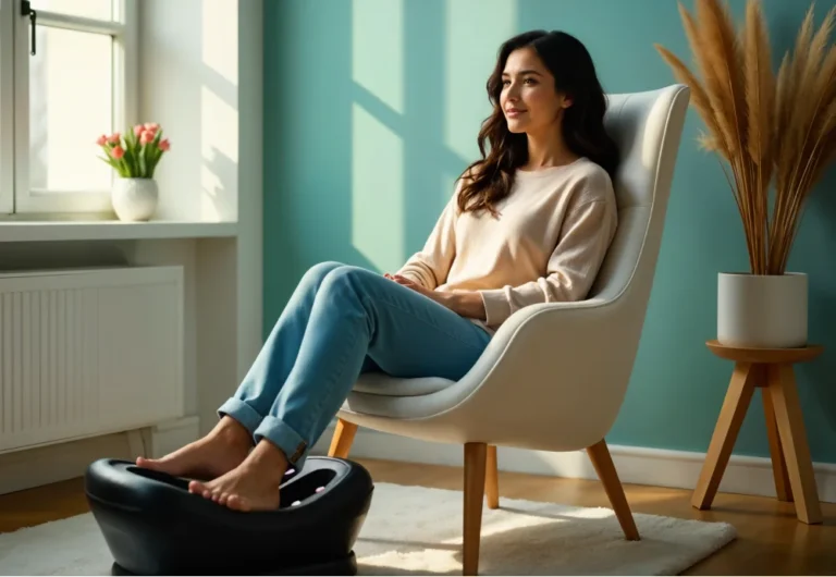 2 in 1 foldable foot and leg massager 7 1