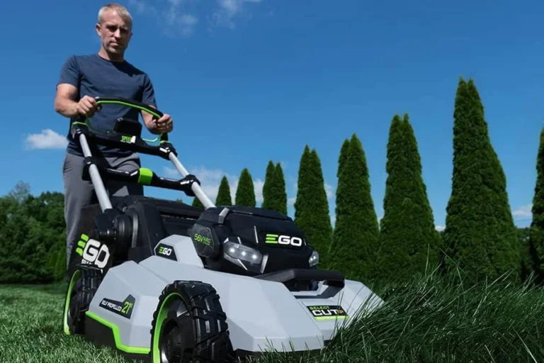 cordless select cut lawn mower with self propelled touch drive technology 31