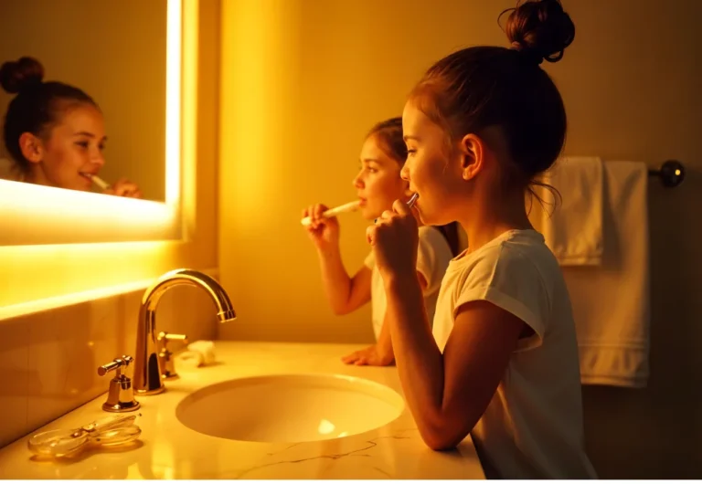 led lighted anti fog vanity mirror 18 1
