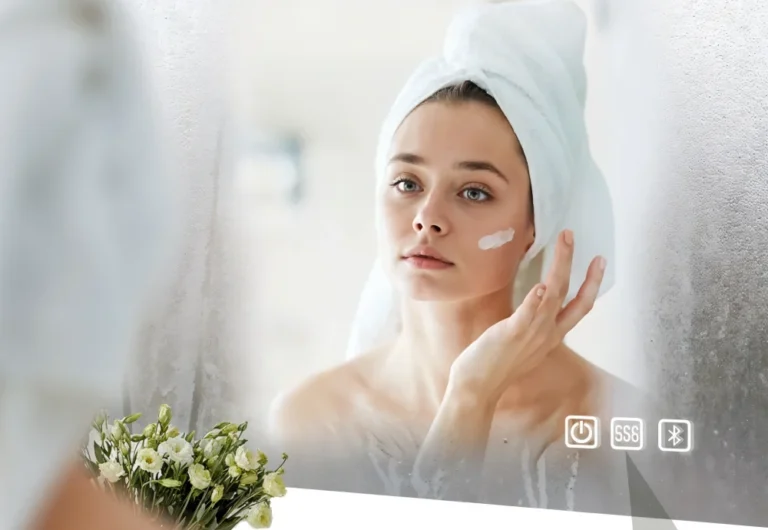 led lighted anti fog vanity mirror 3 3
