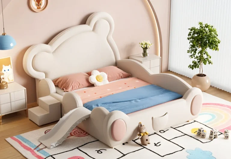 modern princess twin and queen wood bed frame 3