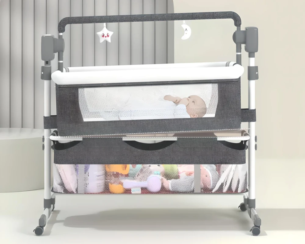 co sleeper rocking bassinet