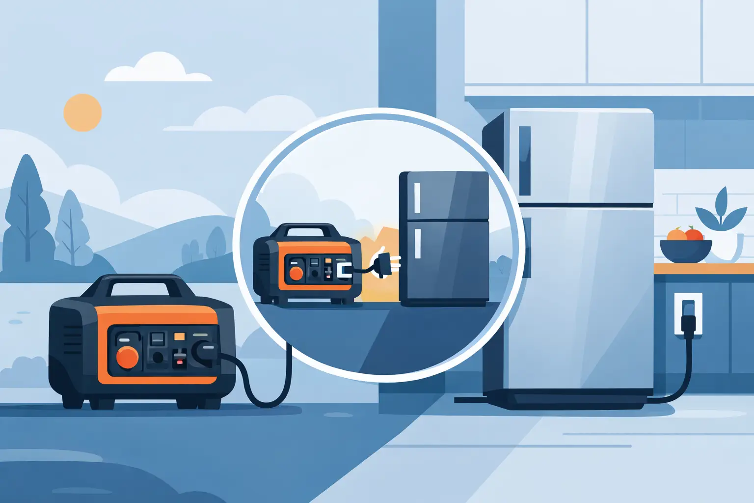 Can Portable Generators Power Refrigerators Safely?