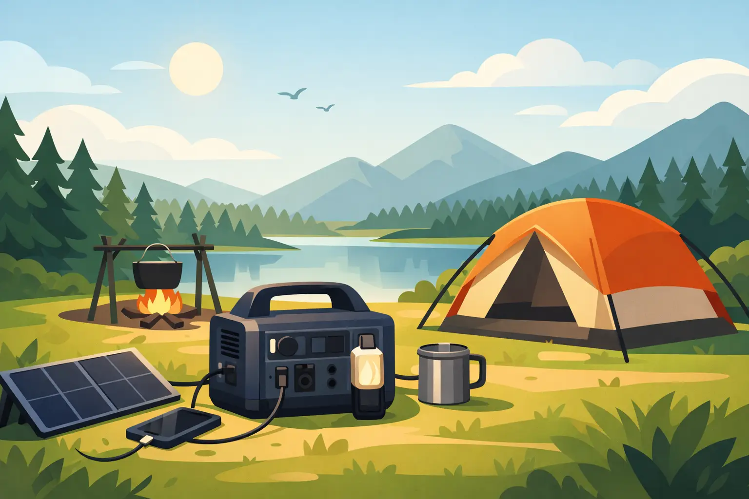 Portable Power Station for Camping Guide