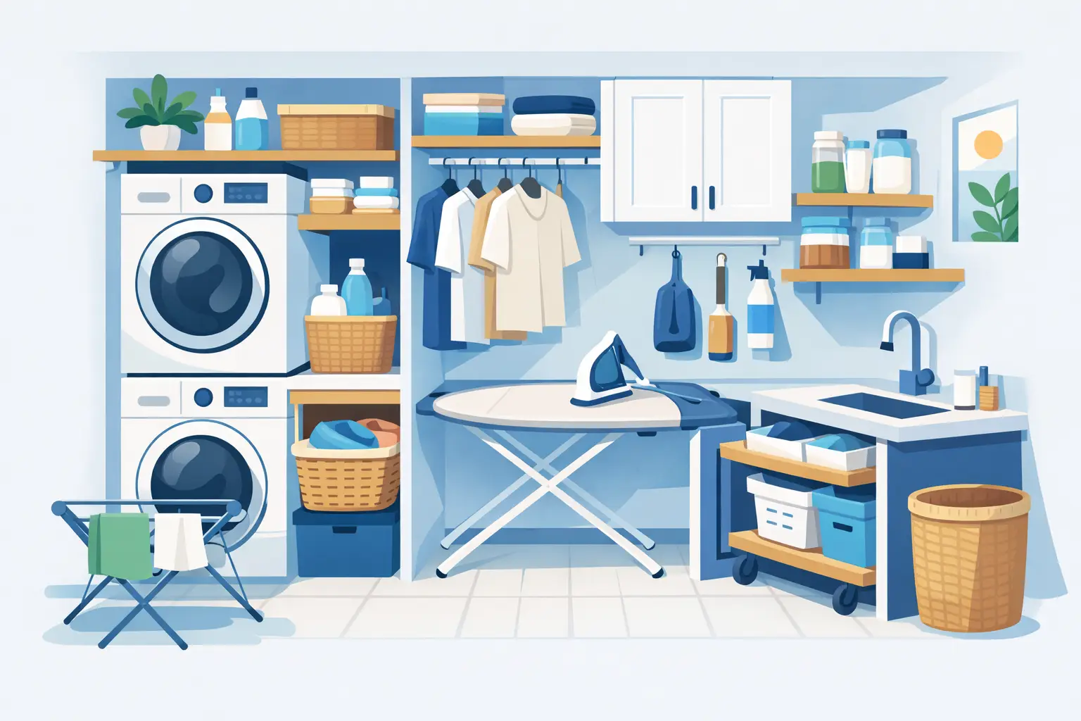 12 Space Saving Laundry Room Ideas That Work